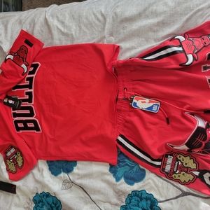 Chicago Bulls Pro Standard Short Set